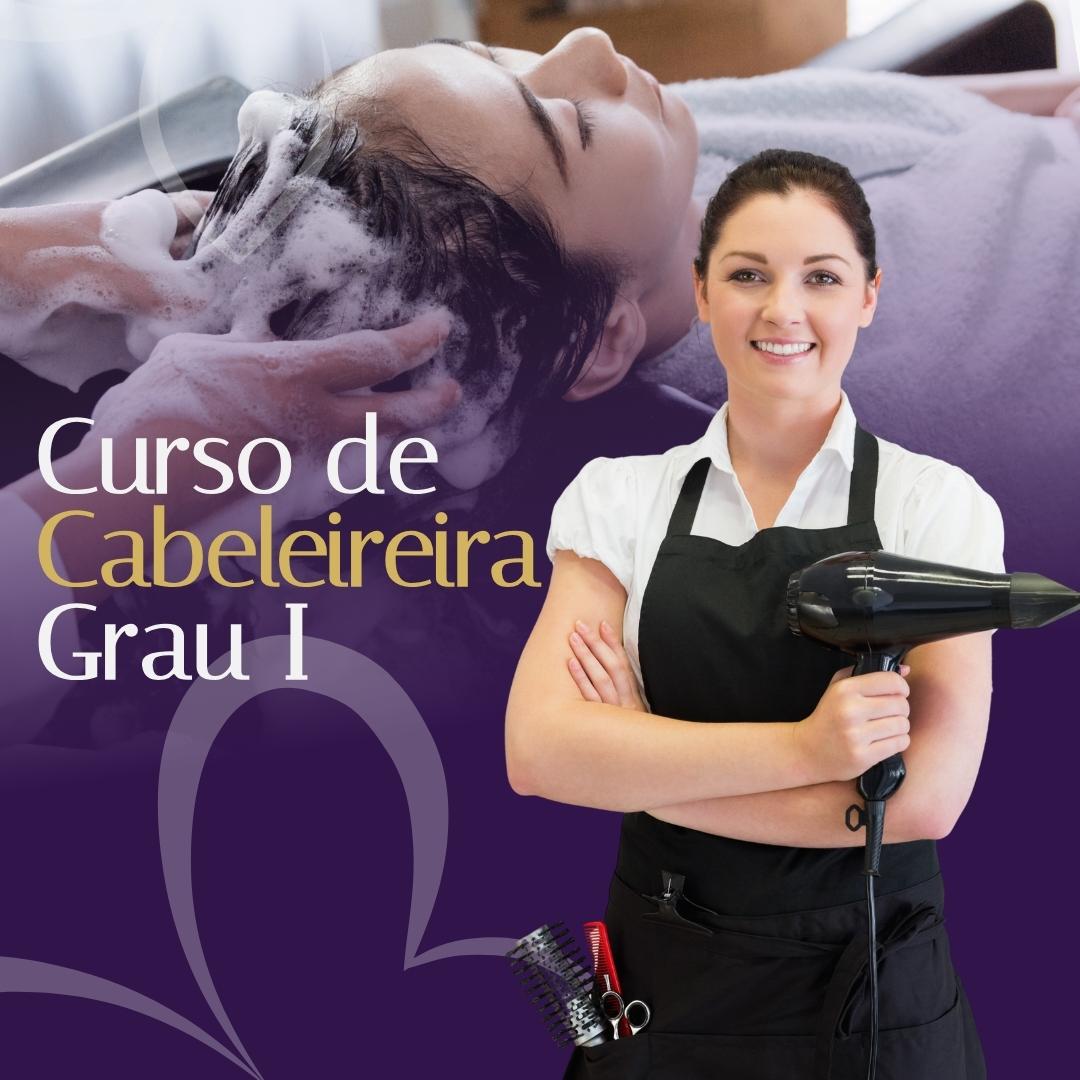 Curso de cabeleireira Grau I