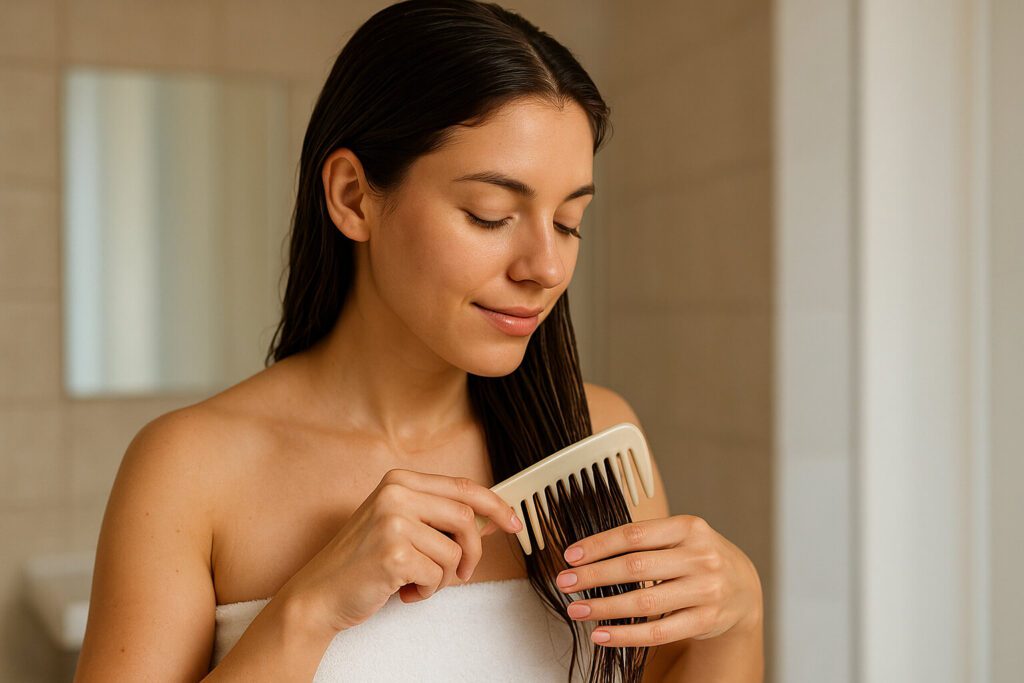 Pentear e Desembaraçar A Arte de Evitar a Quebra